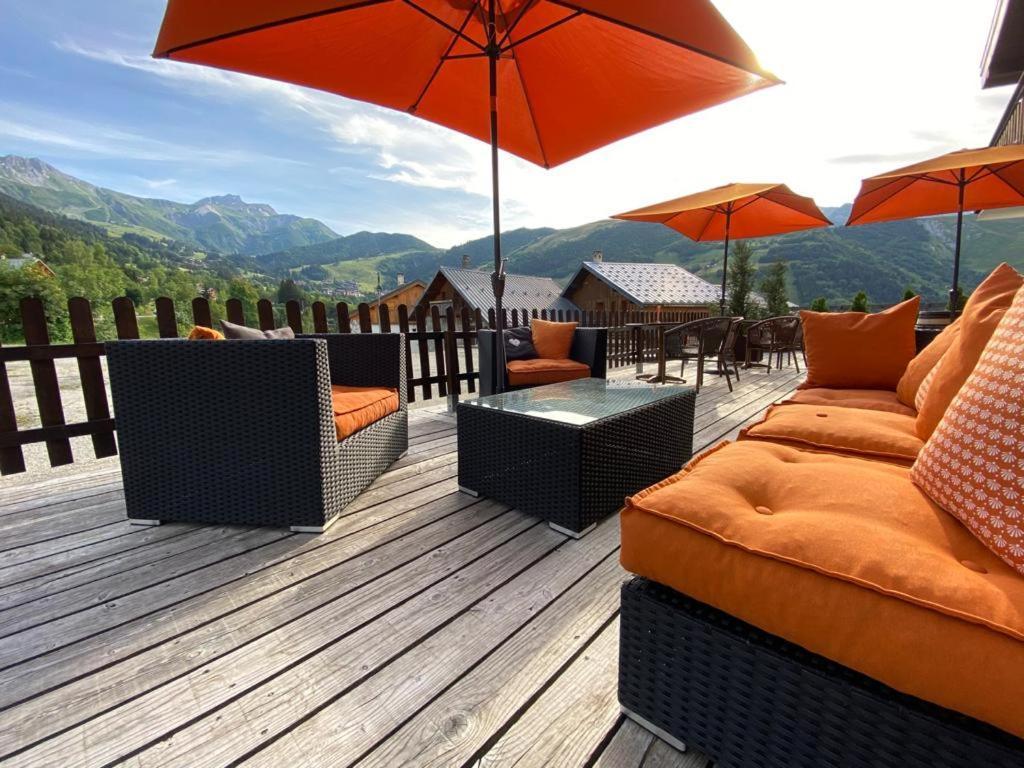 Hotel Spa L'Oxygene Valmorel Exteriör bild